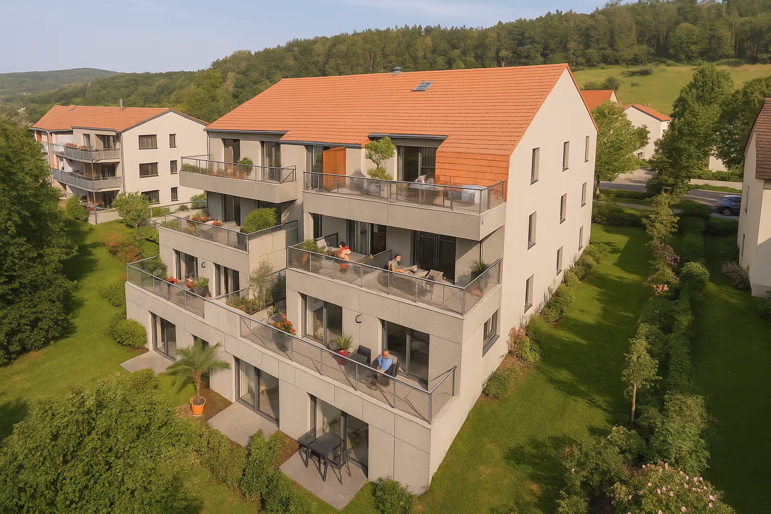 Les Jardins d'Aelia — programme immobilier à Fameck (57) financé via SAFESTONE